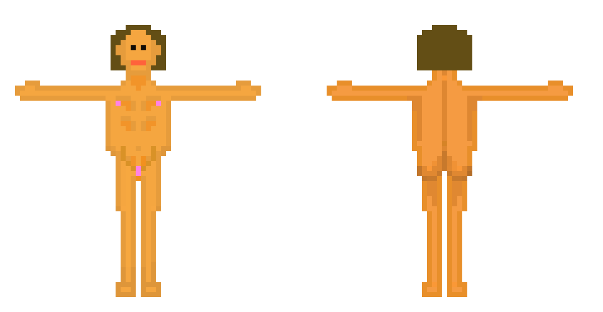 [701b30]  Anatomy: human body (female)