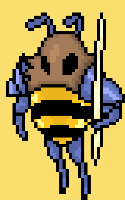 [05b0c1] *He lands in front of T* ZZZZZZZZAAAAAAAAAAAAAAPPPPP! *Several Bees that make BUSES look small appear around him.* You should have never messed with our Hive!