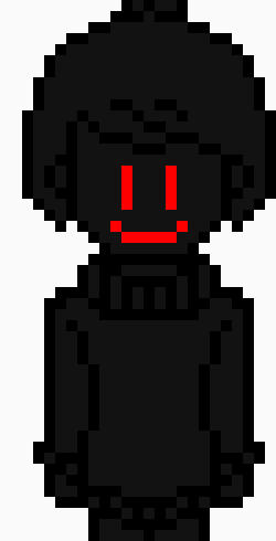 [0ae1f1] *smiles creepily and trips Sans, then sits on his legs so he can't get up and stabs the knife into his arm*