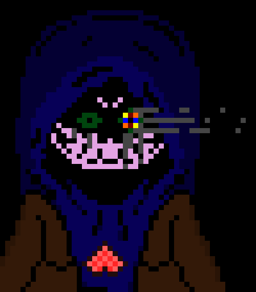 [c7b058] (alright) *walking* ...  *sees brute passed out* easy kill.. *walking up to him* ...