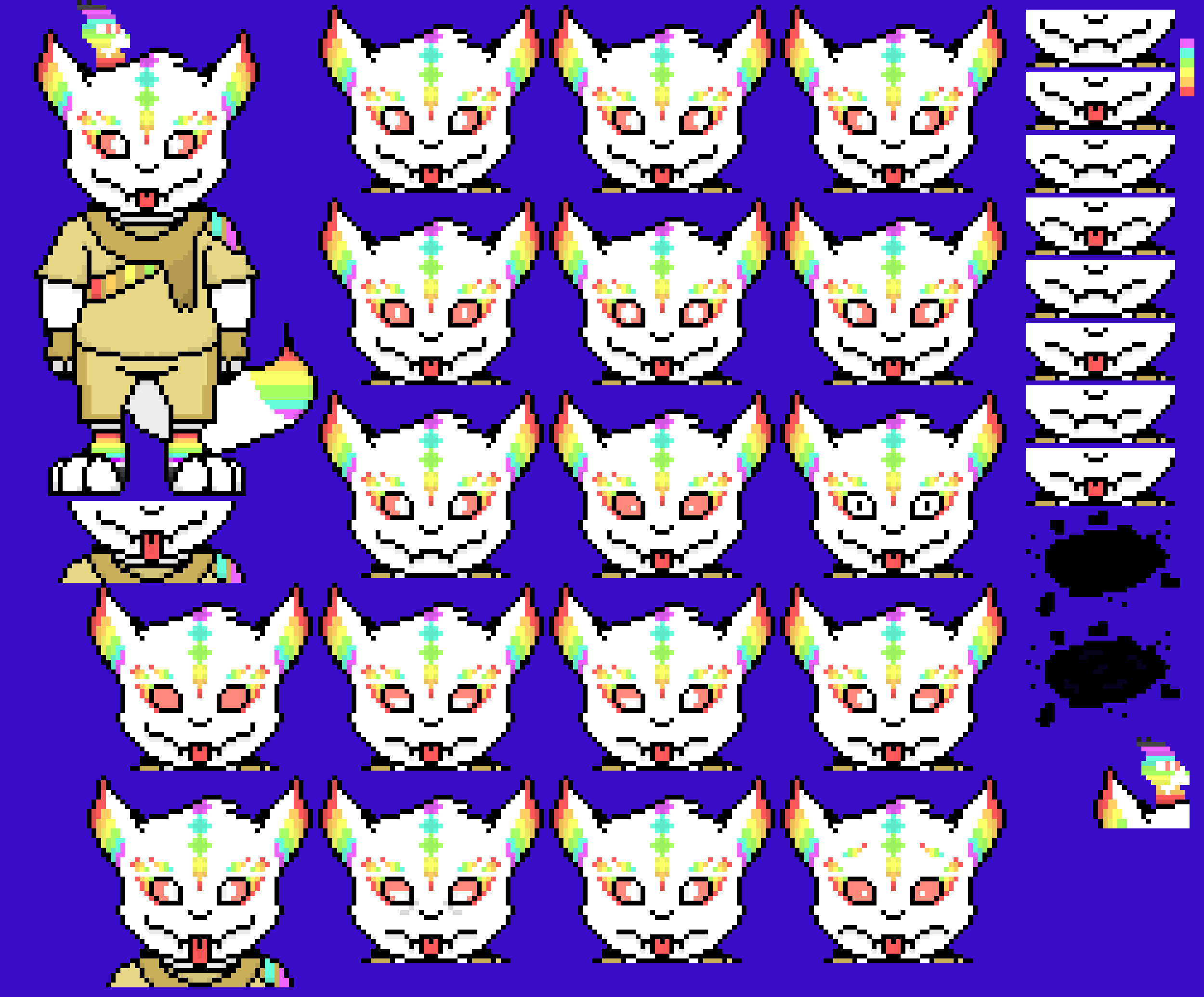 (I even made a whole palette, anyway... Well, it is your character after all, sides I gtg already, man I can`t get any time can I?)