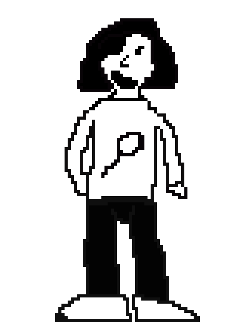 Party girl battle sprite