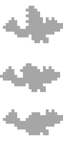[de9a30] Dragon gray outlines