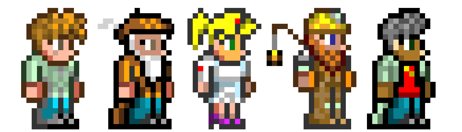 Terraria NPCs