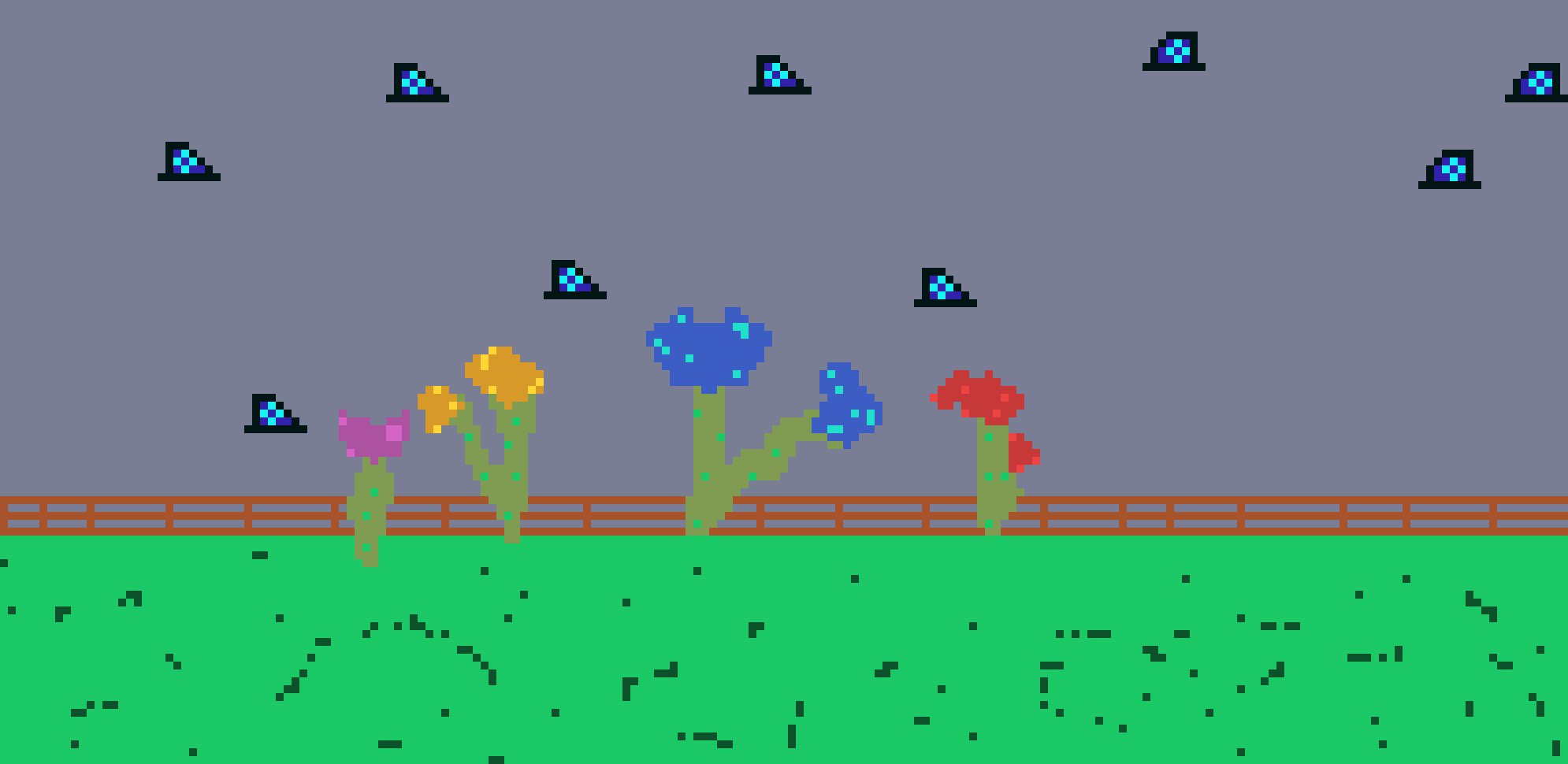 [9664c4] flower scene
