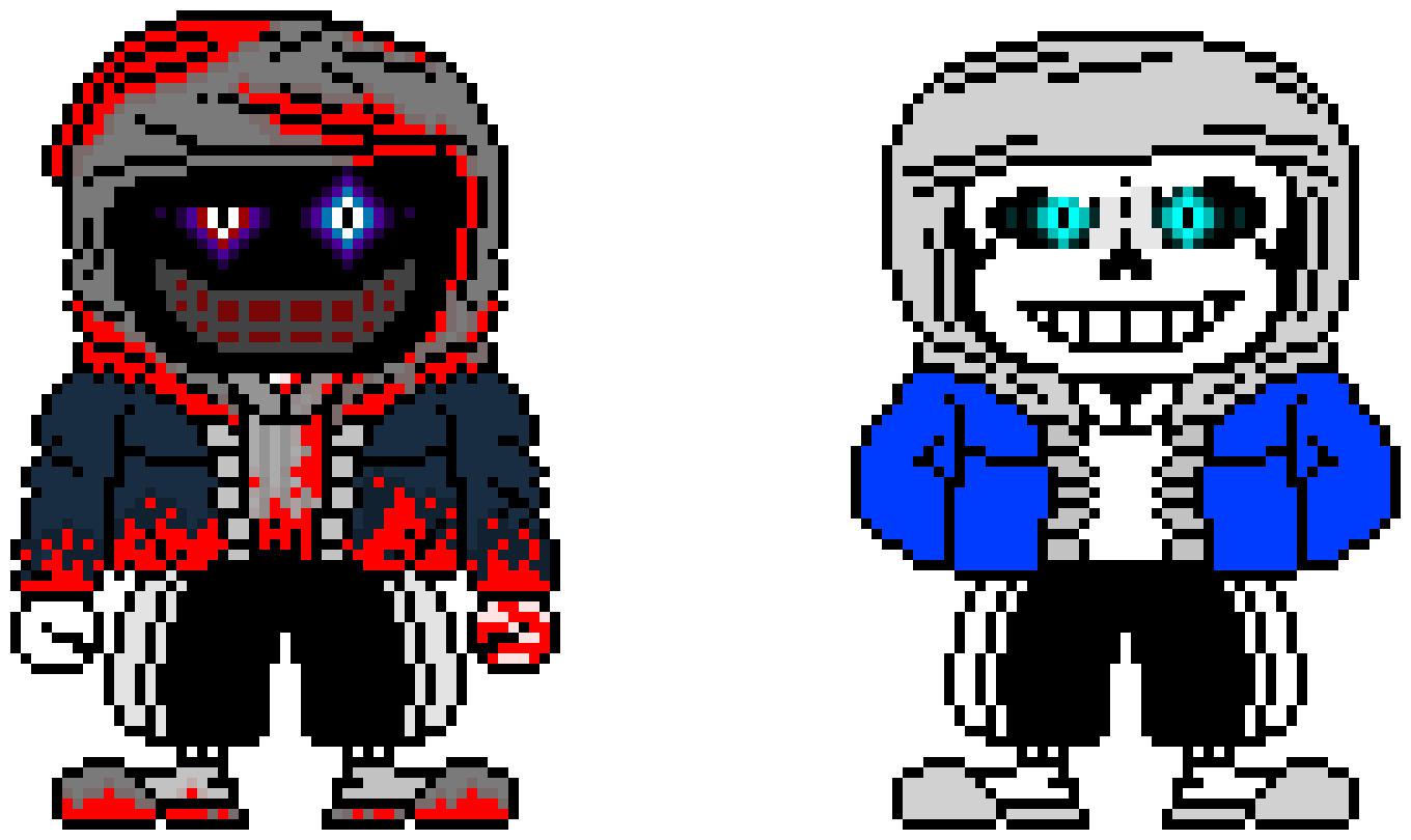 [0ab601] EternalnessVerse:Glitching Reboot:GlitchTale Sans V.S Suffrage Hell