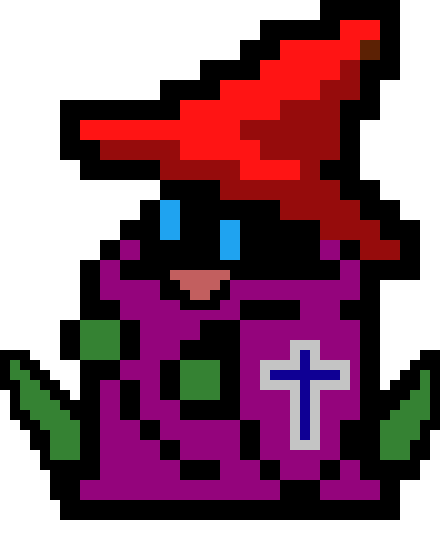 [0f4f9d] Eldritch Sage 8-bit Open Mouth