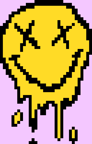 [7e2ef4] melting smiley
