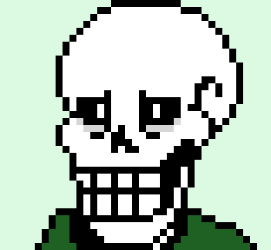 anyways here have the entire fanon sans trilogy all started by me making a sprite for fanon sans