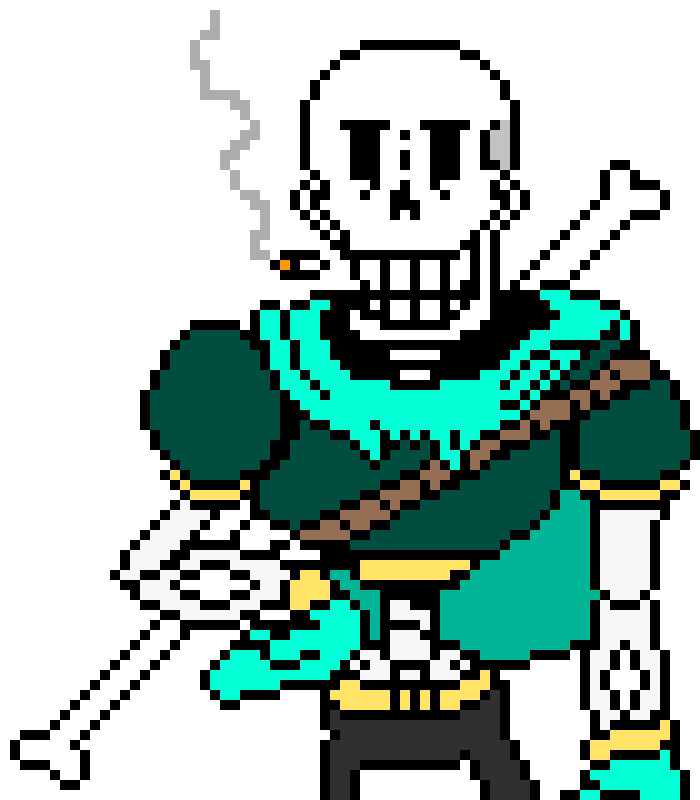 [38d5fc] SwapSwap Sans and Papyrus Sprite.