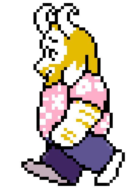 [9afd85] Asgore pink sprite L3 fix new