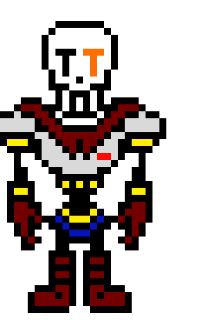 [9664c4] Undertale: RG  - Papyrus sprite