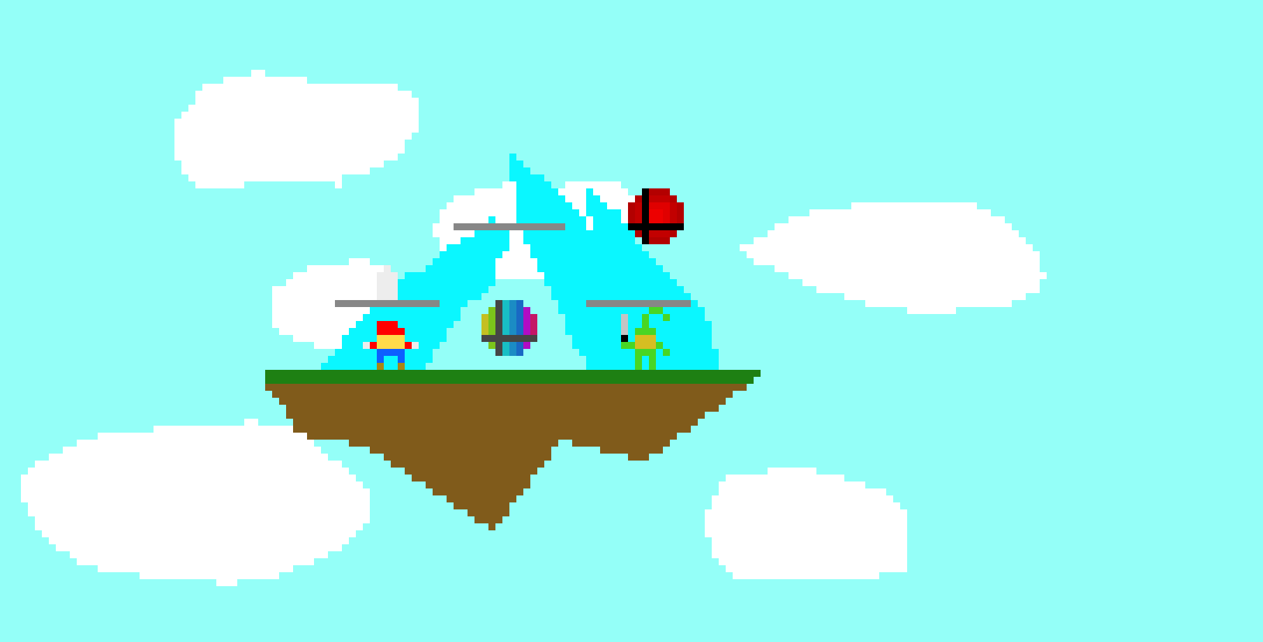 [e00174] Super Smash pixel melee
