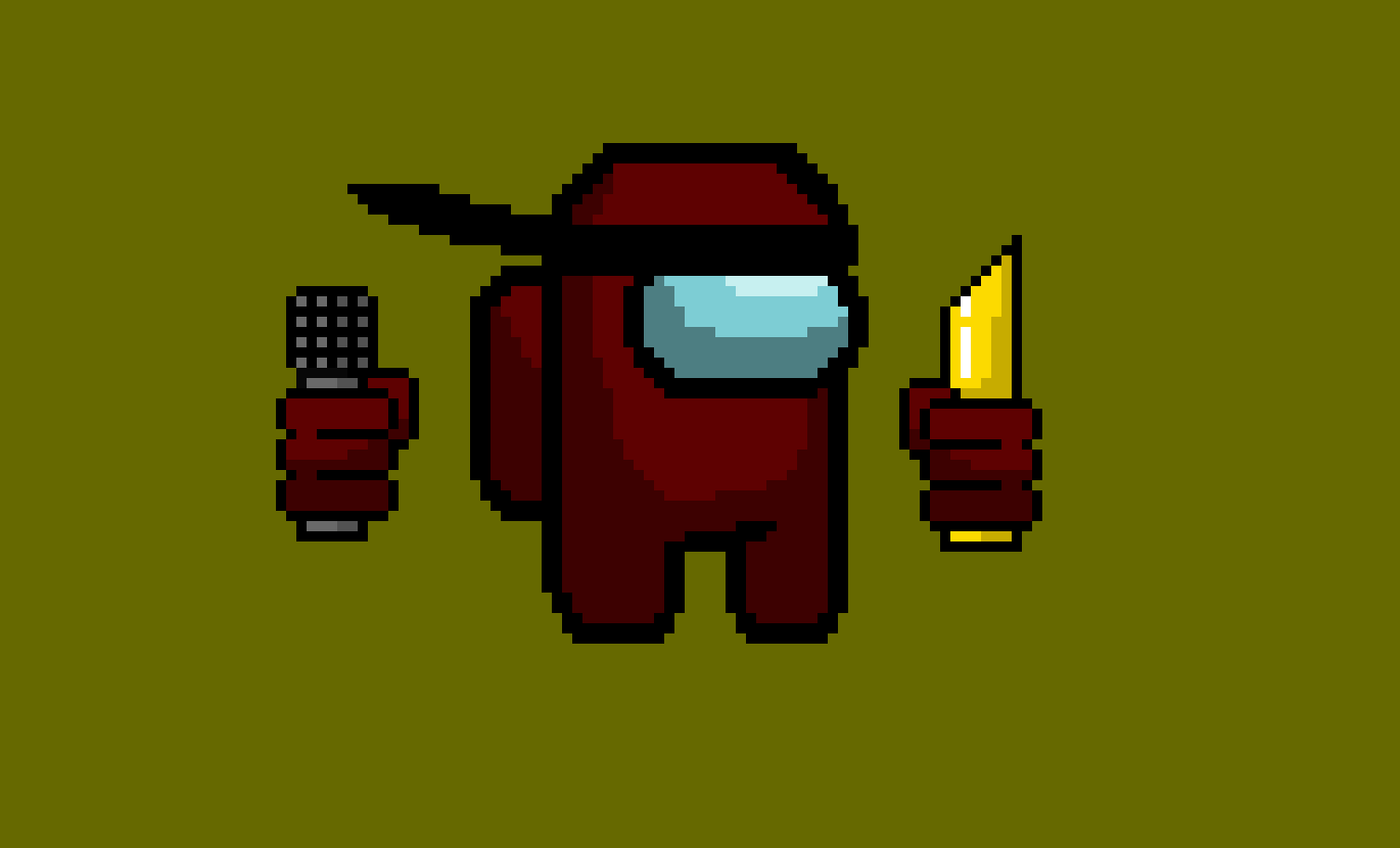 [c88ef3] AMONG US MAROON IMPOSTOR2