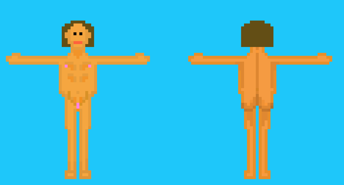 [701b30]  Anatomy: human body (female)