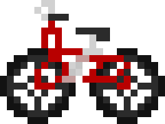[9664c4] Red Bicycle