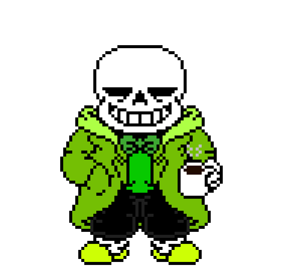 time to make another cursed sans sprite lol