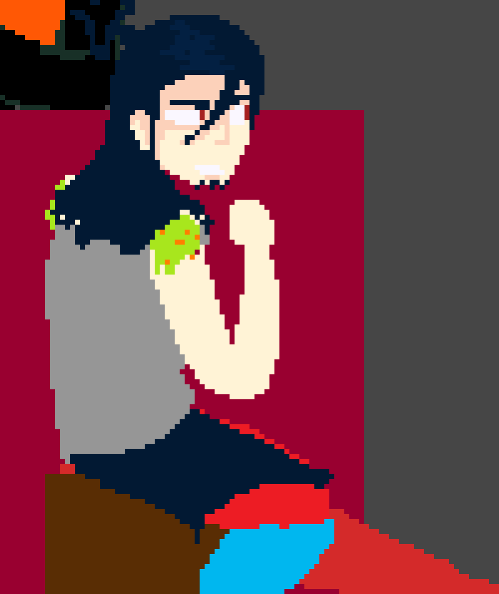 [236914] raymond and his bum fit are looking particually rough i gotta fix him tomorrow
