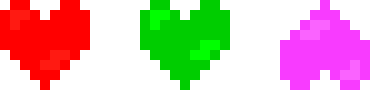 [1365bf] Undertale soul sprite