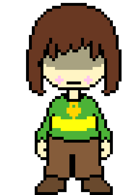 [d5e57a] Chara (Sick) battle sprite