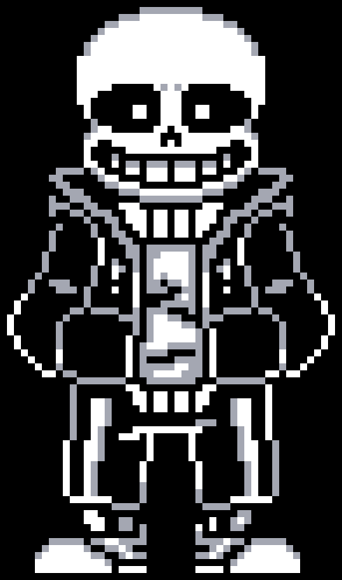 [9b4aca] Shaded Sans Sprite (Derpy's Take)