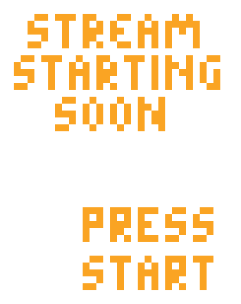 Starting soon orange