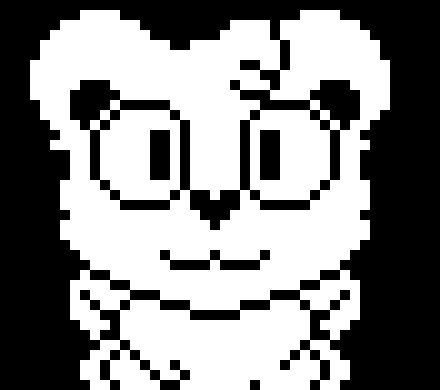 ok now he has a normal face