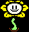 [23486a] Undertale Flowey Colored Battle Sprite