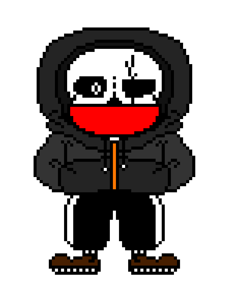 [0ab601] IJ!NegativeTale Sans Sprite
