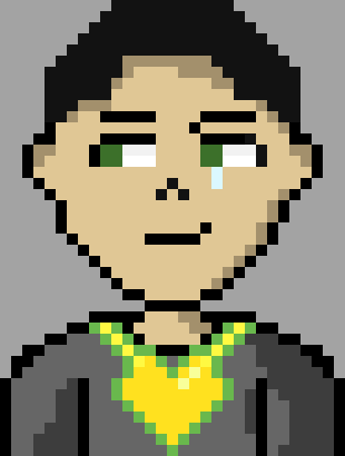 [90896a] *He looks over his shoulder at T with a smile.* Do you really want to fight so close to someone's home? *Regardless, he summons the Reaper Scythe and seems at least ready to defend himself.*
