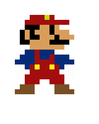 8-bit Super Mario Bros SNES