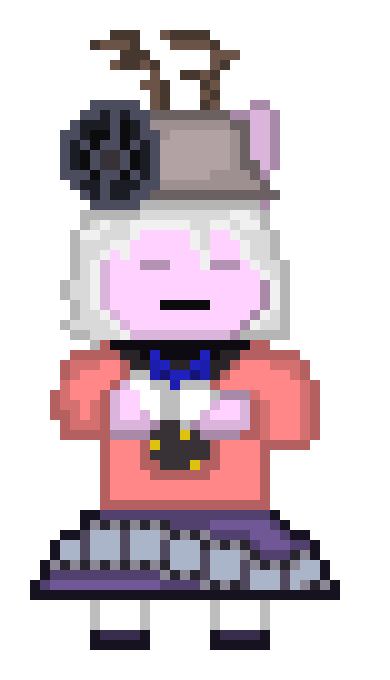 [2b2cca] Linda thinking hands together sprite