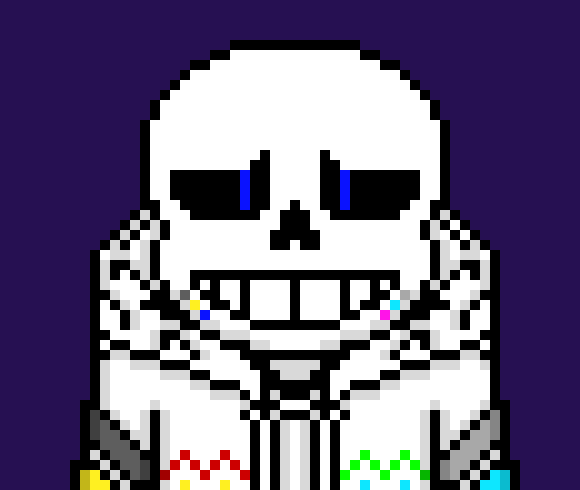 [0ae1f1] *walks over to the sans* hey, i don't think he likes that. You should put him down