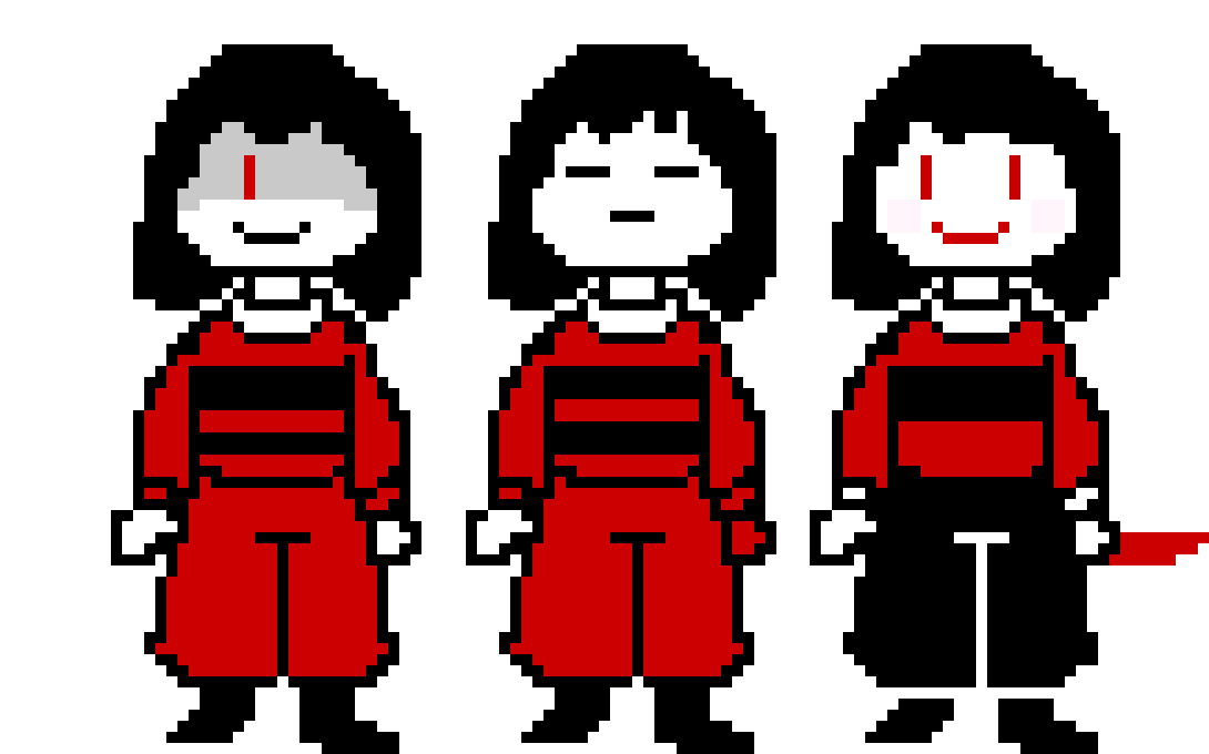[9664c4] UnderFell Frisk, Chara, and Frara Battle