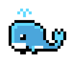[9664c4] Pixel Whale