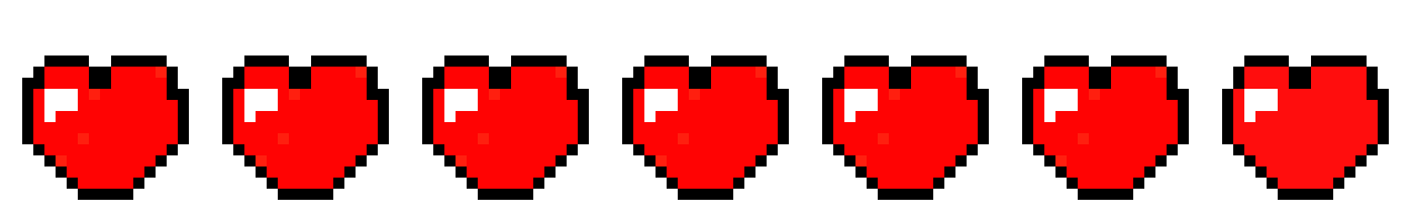 [9664c4] pixel hearts