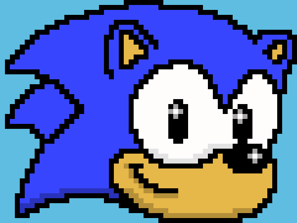 [9664c4] Sonic Head Sprite