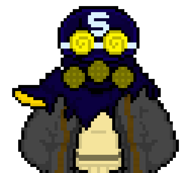 [8c660b] the mask is still here, just not on his head anymore
