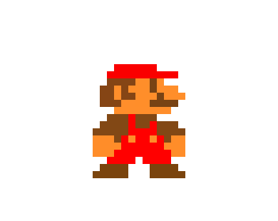 Mario Pixel Art