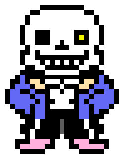 Sans Undertale Justice Sprite