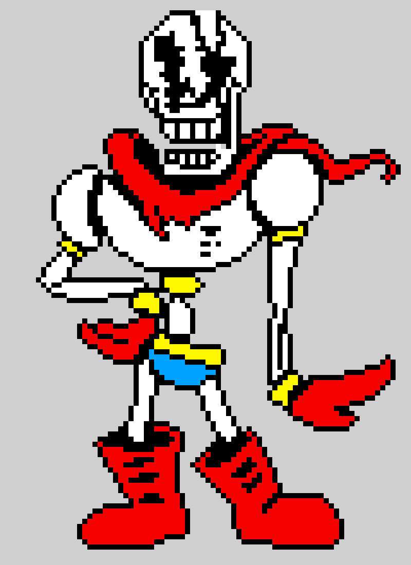 [efe671] Undertale Papyrus sprite