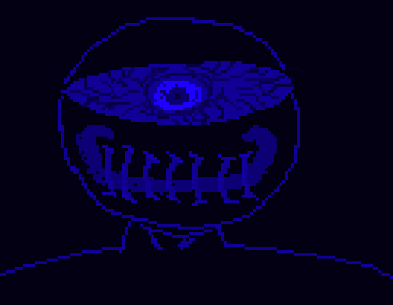 [64c1fc] The giant's woke, eyes open. 