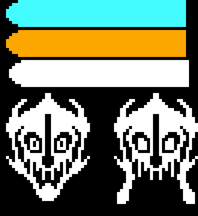 [af4498] undertale mini gaster blaster