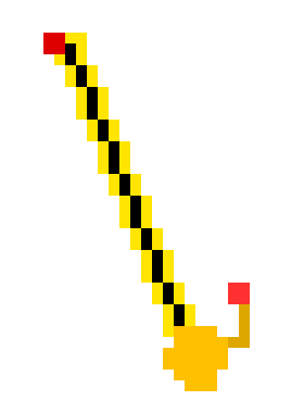 [674093] GOLD ROD rod