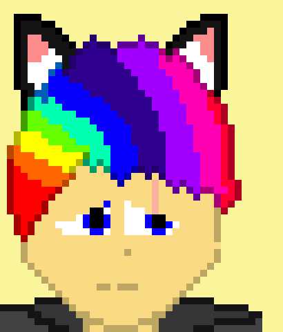 *stops crying but is still un easy*-toddler rainbow