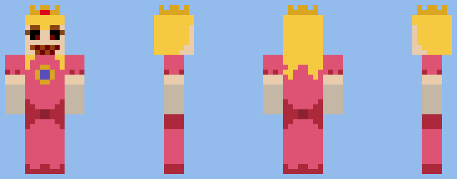 [cedb83] Minecraft Horror Peach Skin