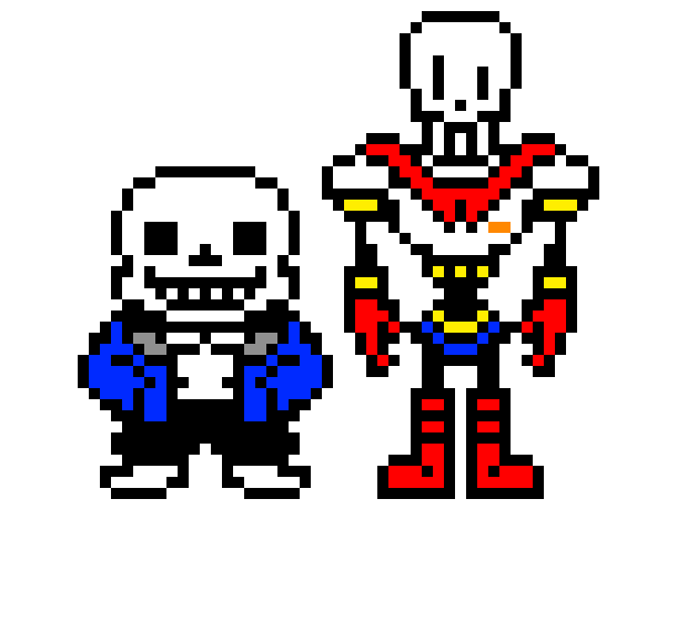  sans and papyrus