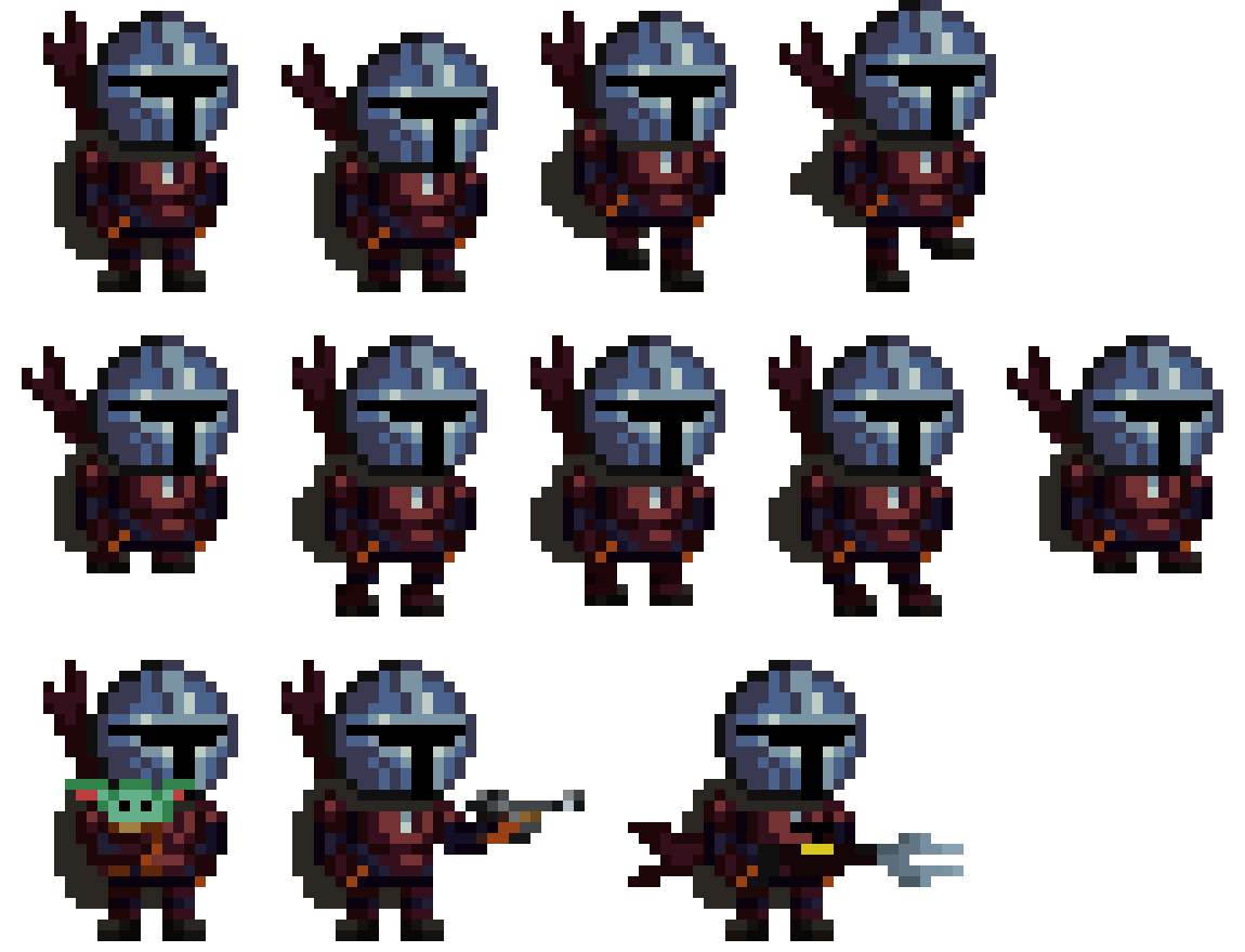 [43955a] Mando_Sprites1