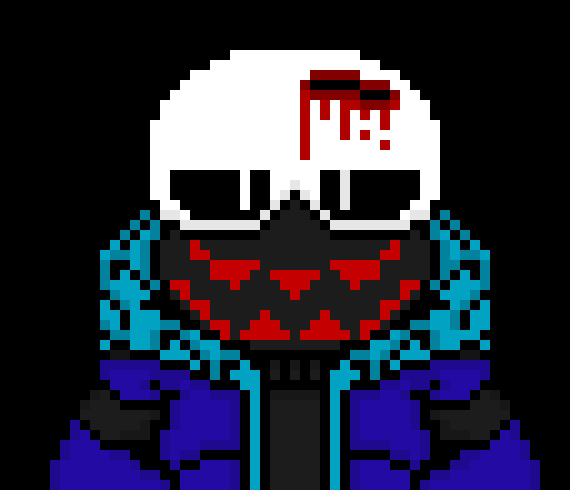 [b63bdb] *moves in front of Asriel, still pointing the claymore at Terror though*