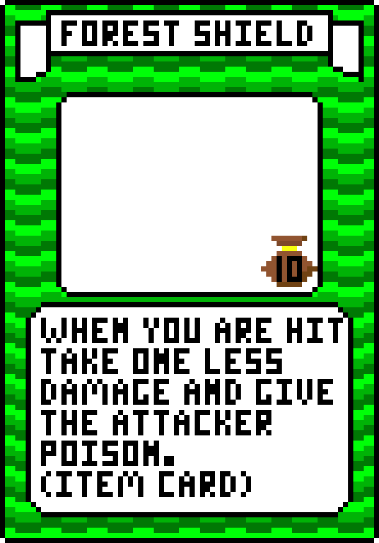 [c3b90f] Forest Shield Card